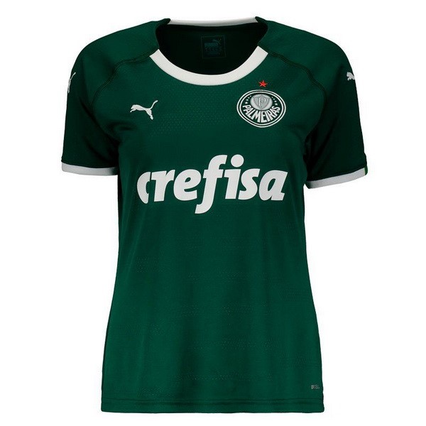 Camiseta Palmeiras 1ª Mujer 2019 2020 Verde